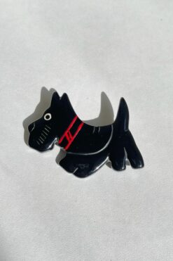 Vintage Ann Taylor Scottie Dog Pin