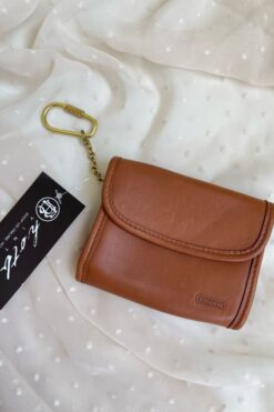 90s Coach Multifunction Keychain Leather Wallet