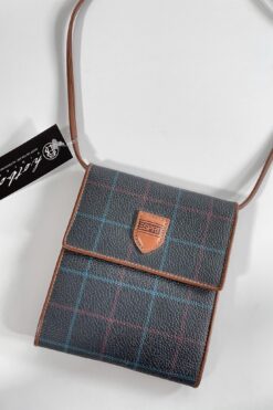 SOLD Vintage ESPRIT Plaid Crossbody Bag/Wallet