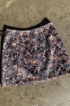 SOLD BCBG Silk Mini Skirt – Medium