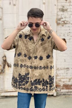 M.E. Sport Mens Hawaiian Short Sleeve Shirt - XL