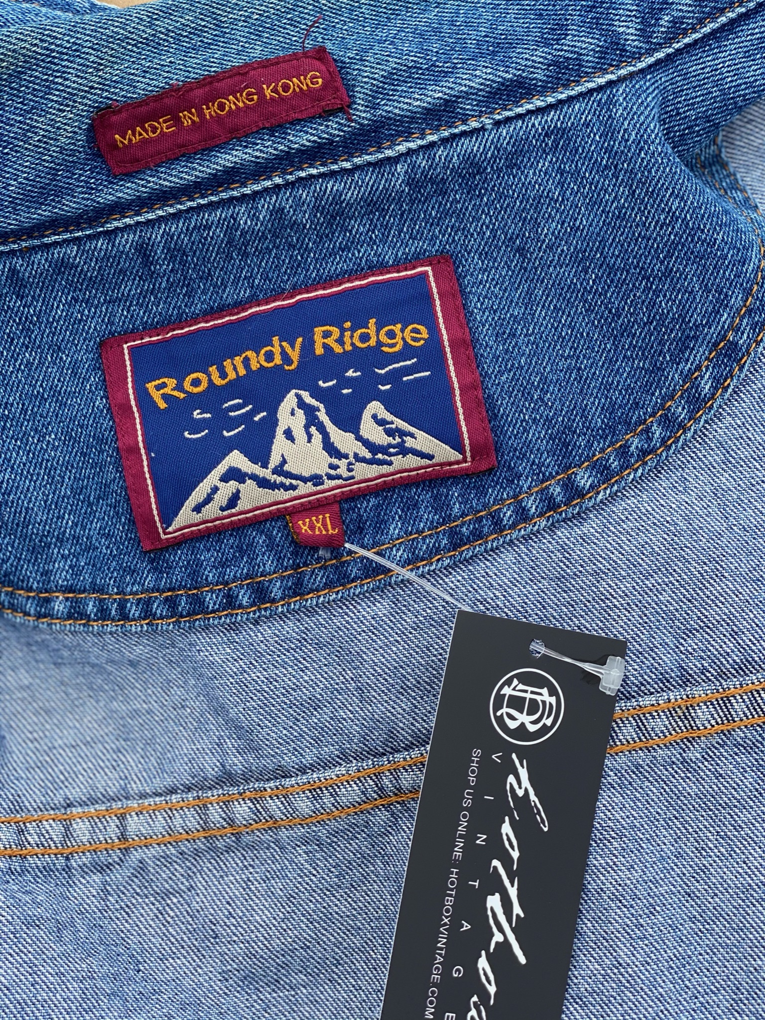 Vintage Roundy Ridge Denim Jacket - L/2X