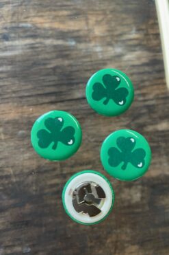 Luck of the Irish Button Covers - Set of 4