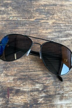 Aviator Sunglasses – Black