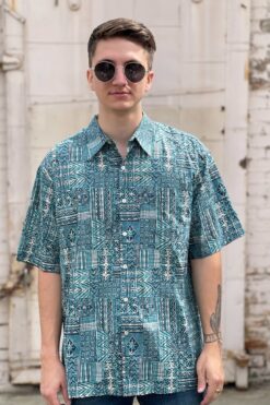 Tori Richard Mediterranean Button Down Shirt – Large