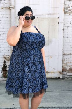 90s Lace Party Dress - 2XLG