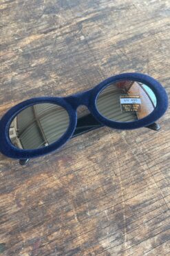 90s Vintage Velvet Kurt - Navy