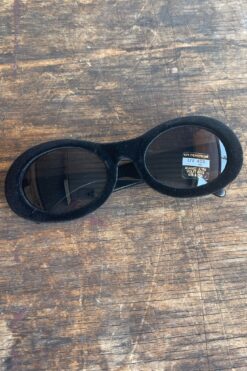 90s Vintage Velvet Kurt - Black