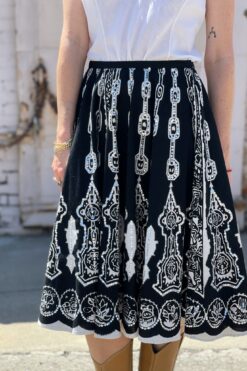 Moda International Fiesta Circle Skirt