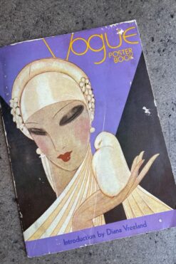 Vintage VOGUE Poster Book with intro by Diana Vreeland