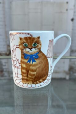 80s Hudson Middleton Cat Mugs