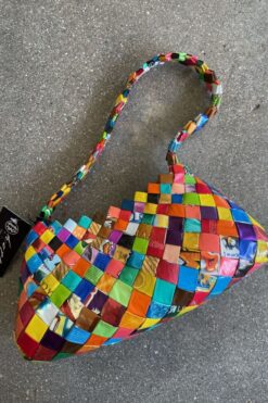 SOLD Y2K Candy Wrapper Bag