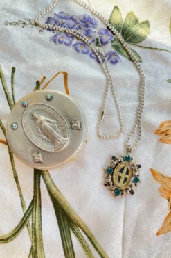 Virgins Saints and Angels San Benito Necklace and Case