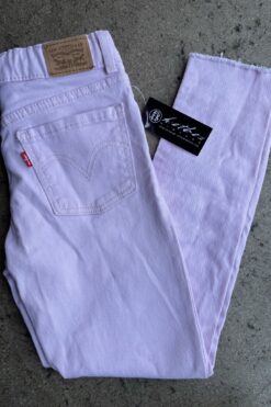 Kids Skinny Jeans Light Pink Levis - 12