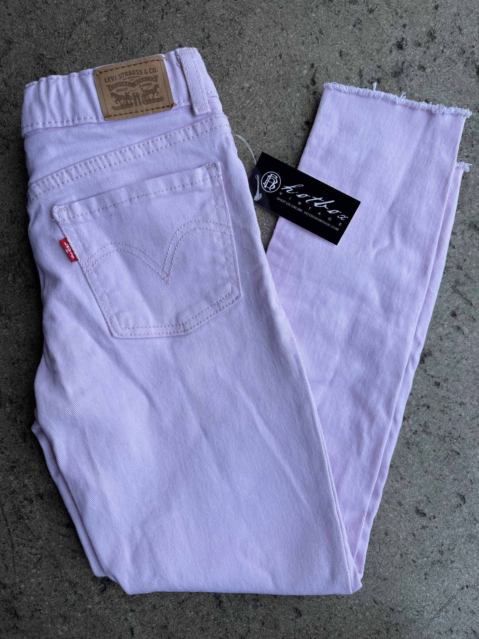 Verscherpen uitlijning Bewonderenswaardig Kids Skinny Jeans Light Pink Levis – 12 – Hotbox Vintage