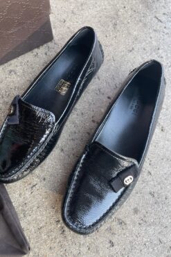 Gucci Patent Leather Loafers - Kids - Size 34 1/2