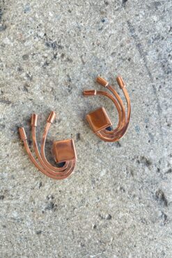 SOLD Vintage Designer Renoir Copper Earrings