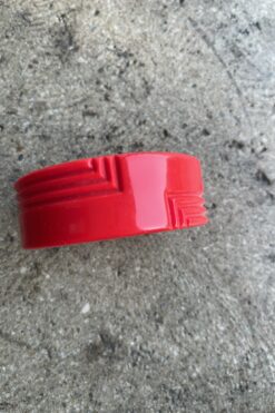 Vintage Ruby Red Lucite Bracelet