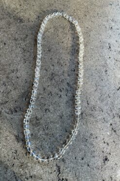 Midcentury Crystal Beaded Necklace