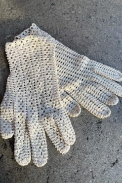 Midcentury Crocheted Gloves