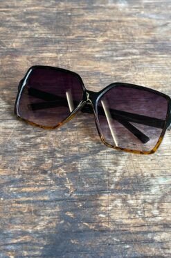 Fonda Sunnies- Black/Tortoiseshell