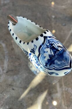 Vintage Hand Painted Dutch Clog Ash Tray