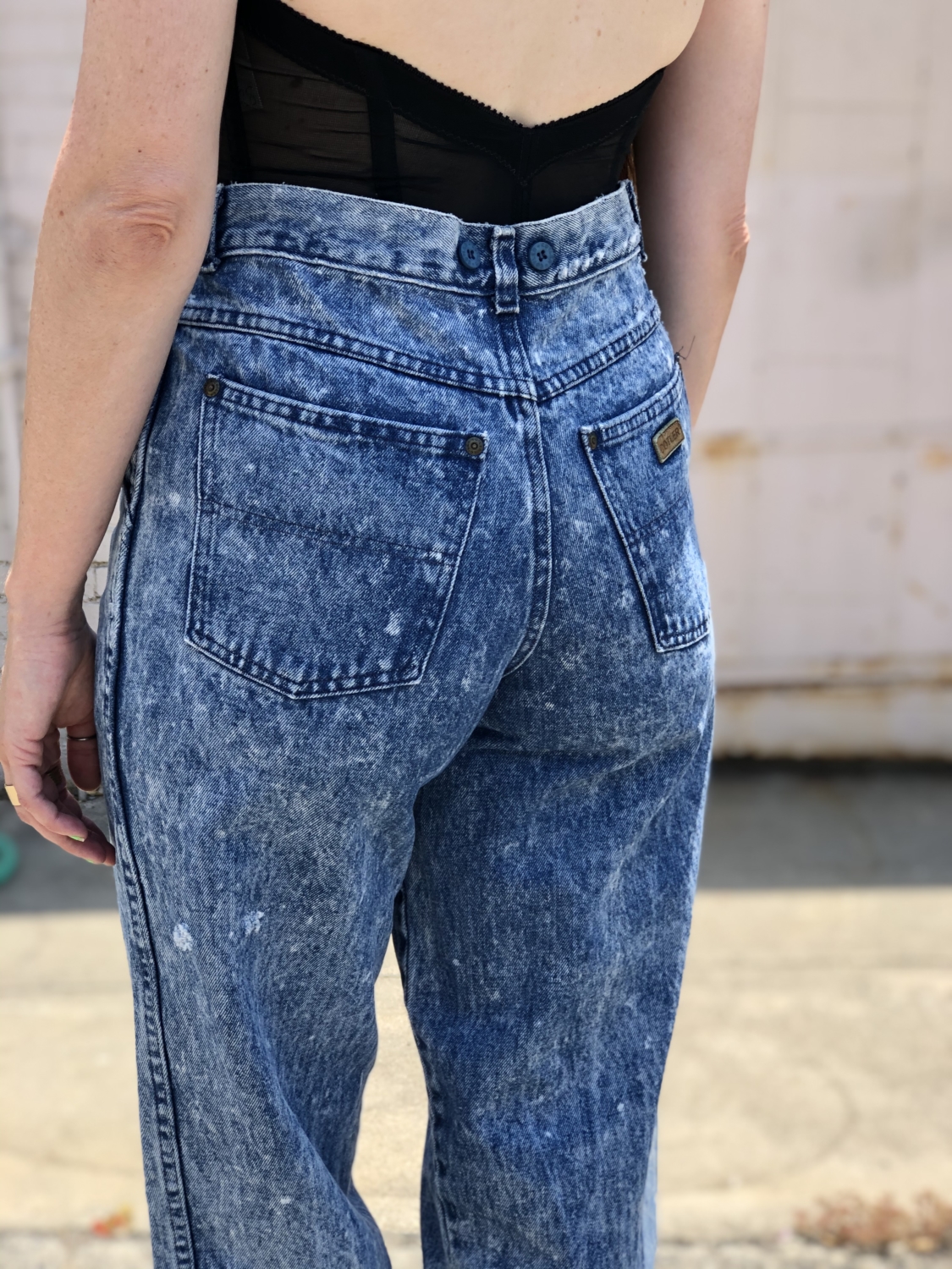 SOLD 80s/90s COTLER Acid Wash Denim Jeans – M → Hotbox Vintage