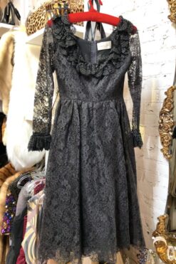 Vintage Oscar De La Renta Lace Dress