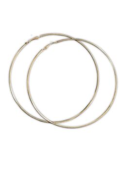 Large Gold Hoop Earrings - New