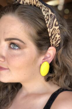 Banana Candy 80s Earrings