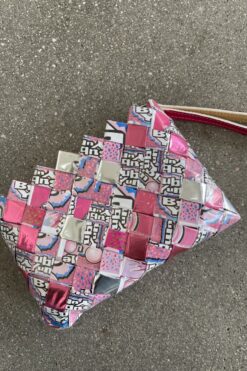 Y2K Bubble Yum Gum Candy Wrapper Purse