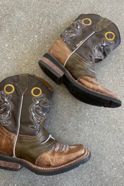 SOLD Vintage Kids Cowboy Boots