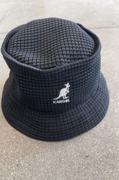 Kangol Black Bucket Hat