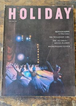 Holiday Magazine 1954 Mississippi - Vol 15 No. 4
